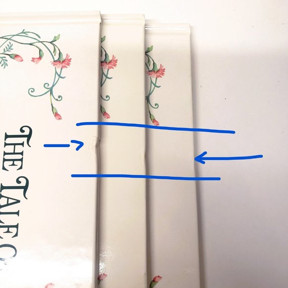 Beatrix Potter Set Lot x3 Hardcover 1991 Peter Rabbit Benjamin Bunny Jemima - Picture 9 of 10